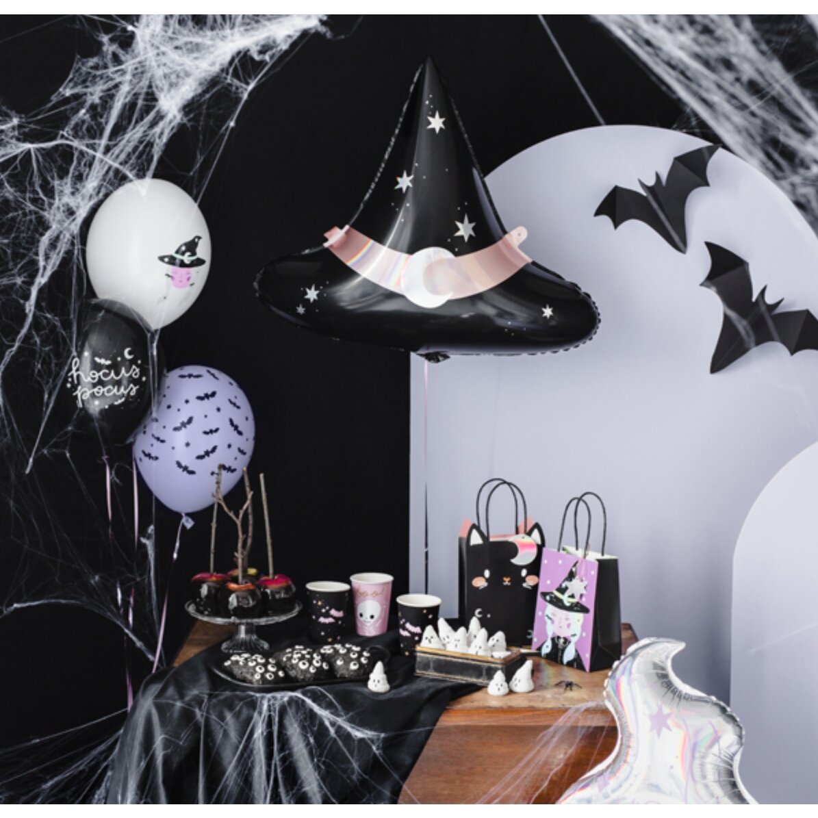 Zestaw 6 balonów na Halloween – Czarownice