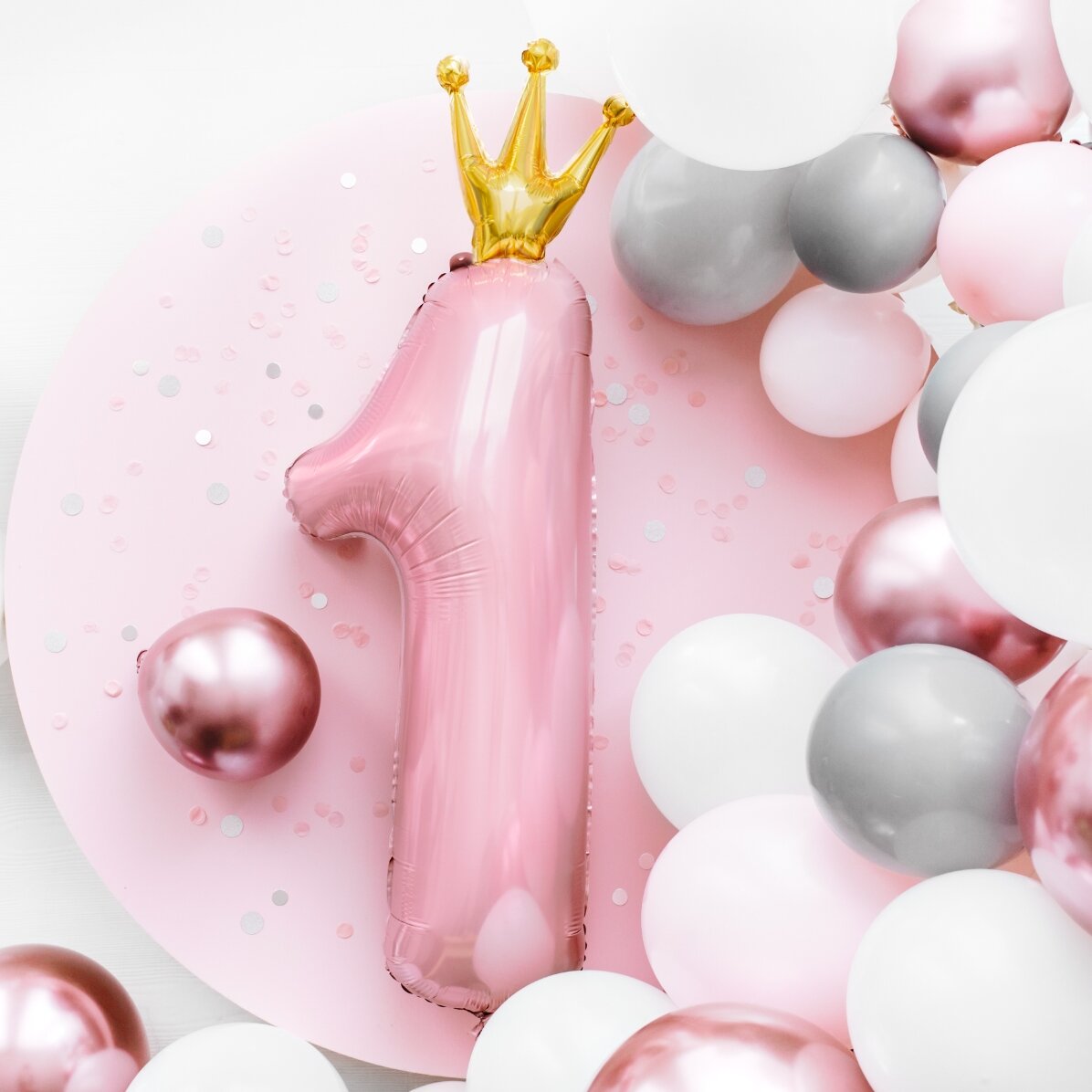 Balonik z cyfrą 1 – Princess