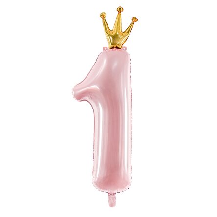 Balonik z cyfrą 1 – Princess
