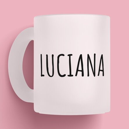 Personalised mug with name