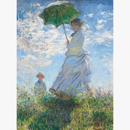 Poster Claude Monet, Woman with an Umbrella 1875