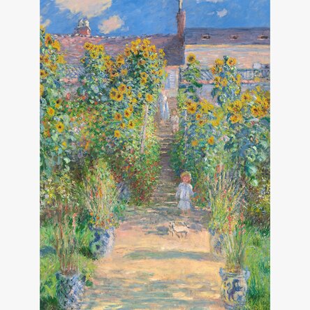 Poster Claude Monet, The Artist's Garden 1881