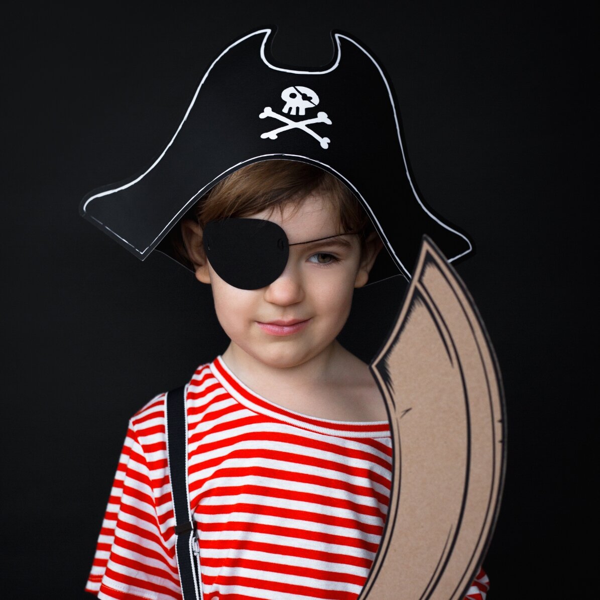 Zestaw piracki na Halloween