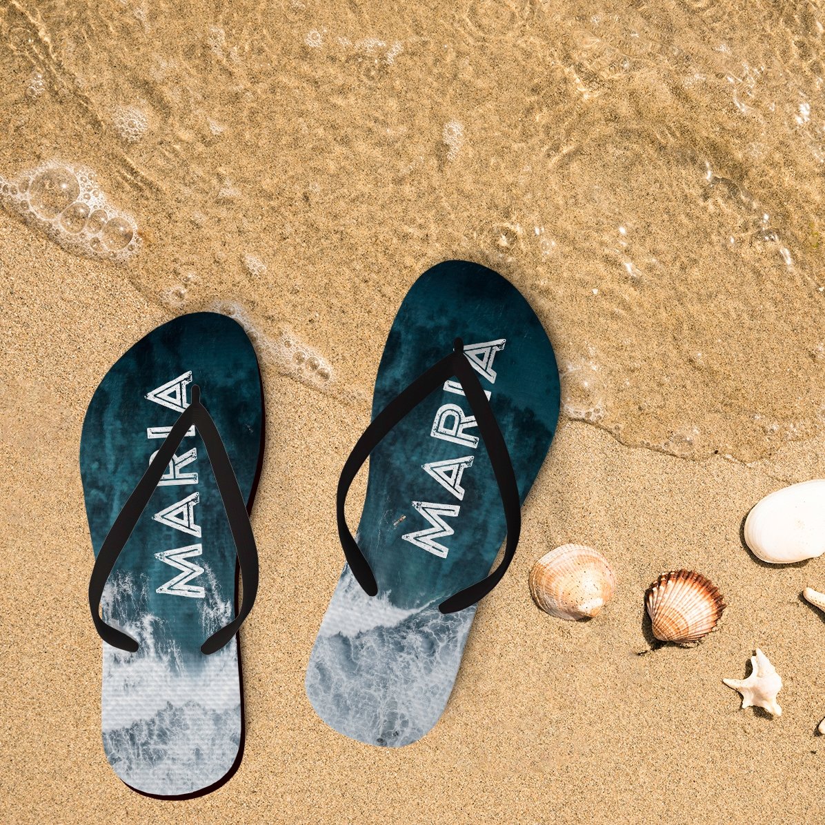 Spodnie kąpielowe z imieniem – Ocean