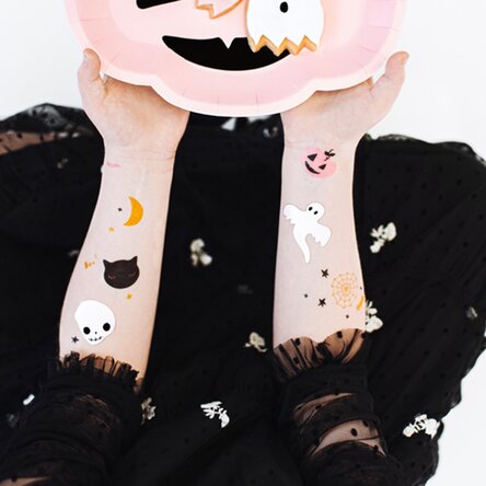 Tymczasowe tatuaże na Halloween