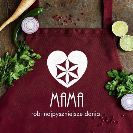 Fartuch z indywidualnym nadrukiem – Mama