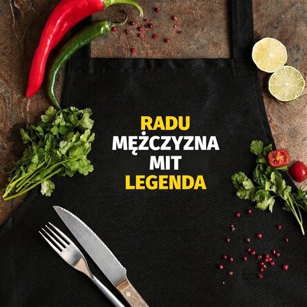 Fartuch z indywidualnym nadrukiem – The Legend