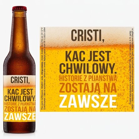 Piwo z indywidualnym napisem – Opowieści
