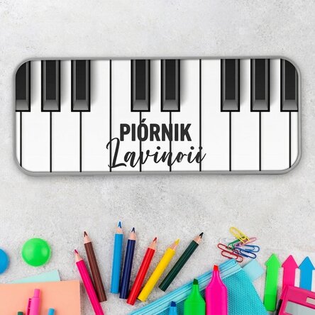 Spersonalizowany piórnik z napisem – Pian