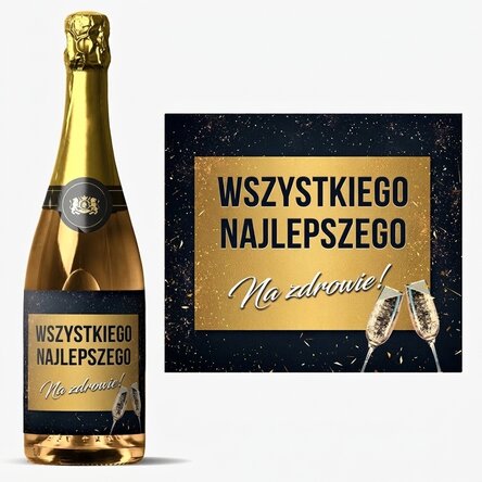 Spersonalizowane wino musujące – urodziny