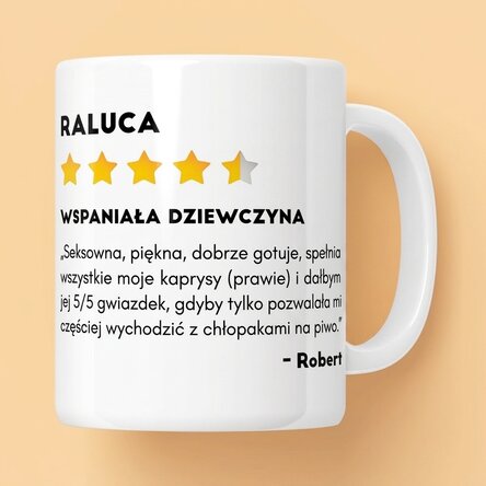 Spersonalizowany kubek ze zdjęciem i napisem – recenzja