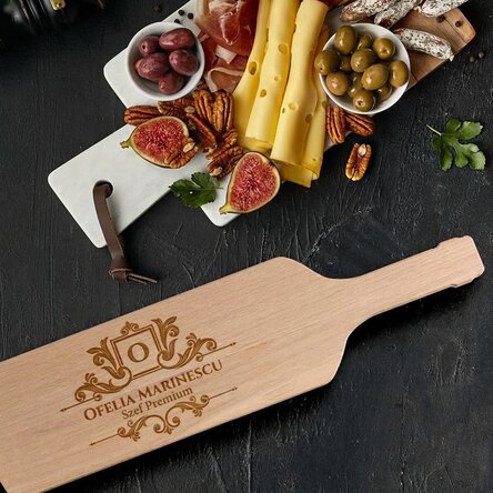 Spersonalizowana krajalnica do serów w kształcie butelki – Premium Chef