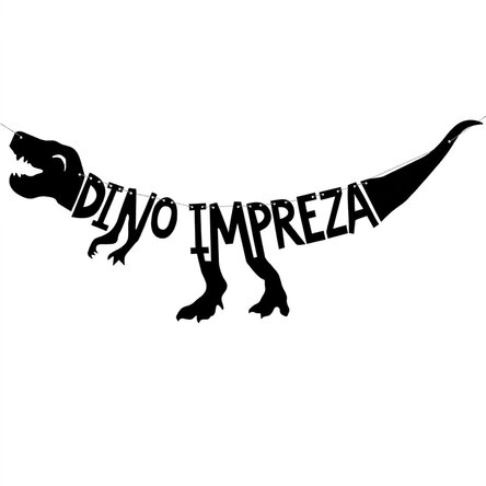 Baner „Dinozaur Dino Party”
