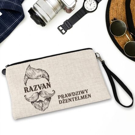 Zestaw akcesoriów dla mężczyzn z indywidualnym napisem – Gentleman