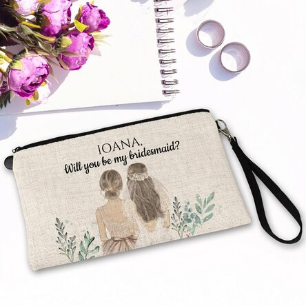 Personalised make-up kit with text - Bridesmaid