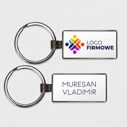 Spersonalizowany brelok z logo i imieniem