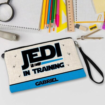 Personalised accessory bag with name - Jedi in training