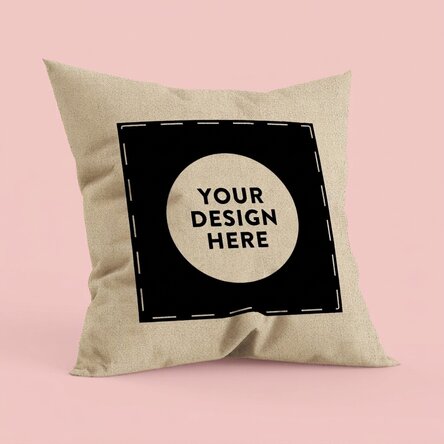 Personalised cushion with your own design - In