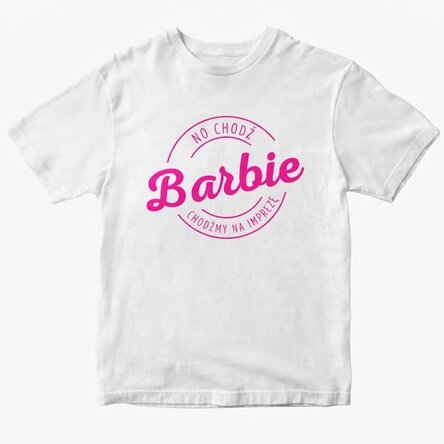 Bawełniana koszulka z nadrukiem – Barbie