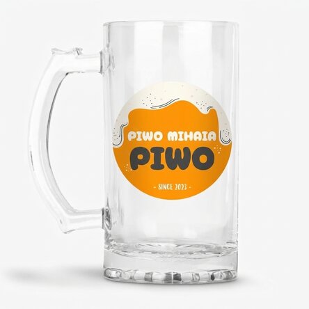 Kufel do piwa z indywidualnym napisem – BEER