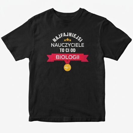 Bawełniana koszulka z nadrukiem – Fajni nauczyciele