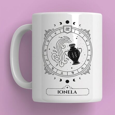 Spersonalizowany kubek z imieniem i znakiem zodiaku – Znaki zodiaku