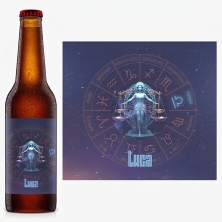 Piwo z imieniem i znakiem zodiaku – Waga