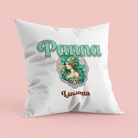Poduszka z imieniem i znakiem zodiaku – Panna