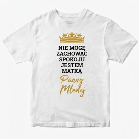 Koszulka z indywidualnym nadrukiem – Keep Calm
