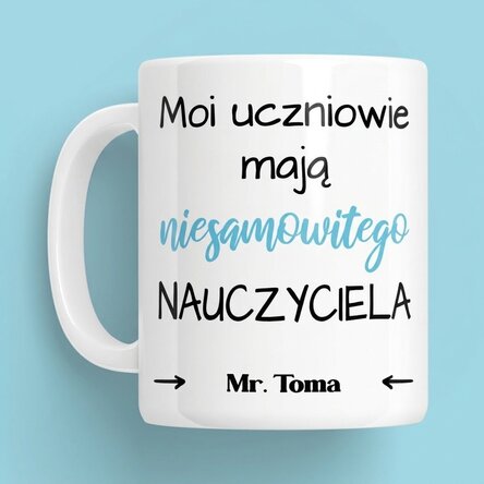 Spersonalizowany kubek z napisem – Awesome
