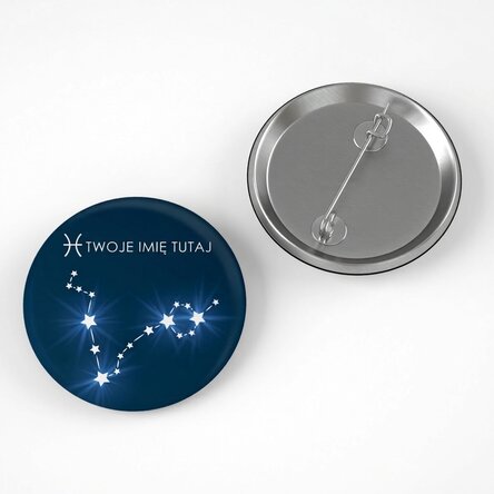 Spersonalizowana plakietka z imieniem – znak zodiaku Ryby