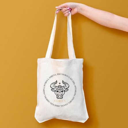 Torba z nadrukiem – znak zodiaku Byk