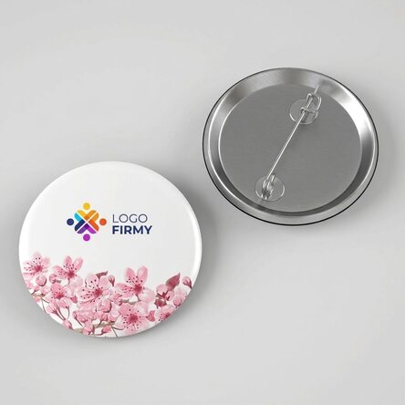 Spersonalizowana plakietka z logo – Flowers