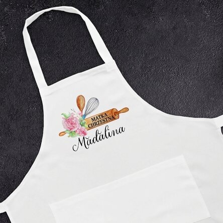 Spersonalizowana zawieszka z napisem dla matki chrzestnej – Floral