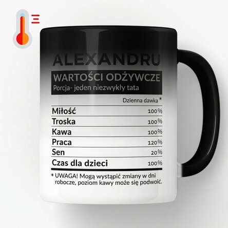 Spersonalizowany kubek termiczny z nadrukiem – Wartości odżywcze