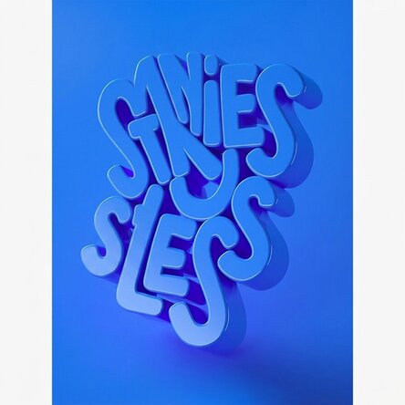 Plakat „Stress Less”
