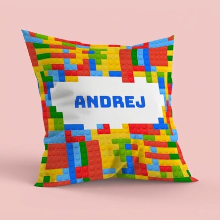 Poduszka z imieniem – Lego