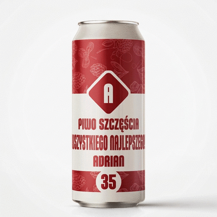 Piwo w puszce z indywidualnym nadrukiem – Lucky Beer