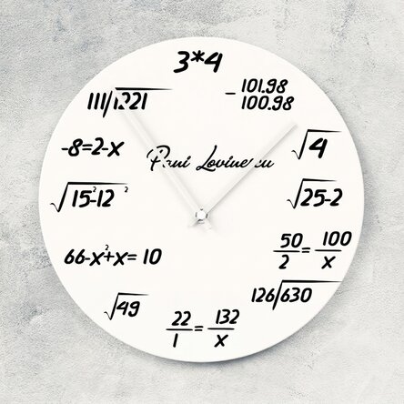 Zegarek z imieniem – Matematyka