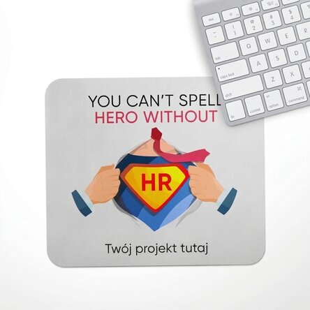 Spersonalizowana podkładka pod mysz z napisem – HR