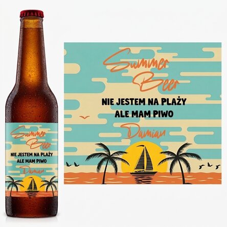 Piwo z indywidualnym nadrukiem – Summer vibes