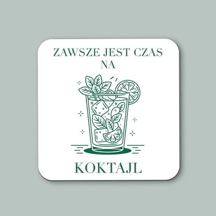 Spersonalizowana podkładka pod kubek z napisem – Always
