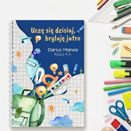 Spis z imieniem i napisem – Początek roku szkolnego