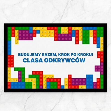 Spersonalizowana wycieraczka z napisem – Lego