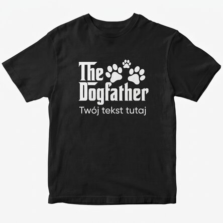 Koszulka bawełniana z nadrukiem – The Dogfather