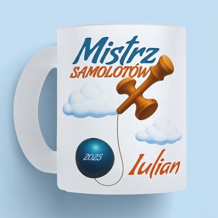 Spersonalizowany kubek z napisem – Airplane Master