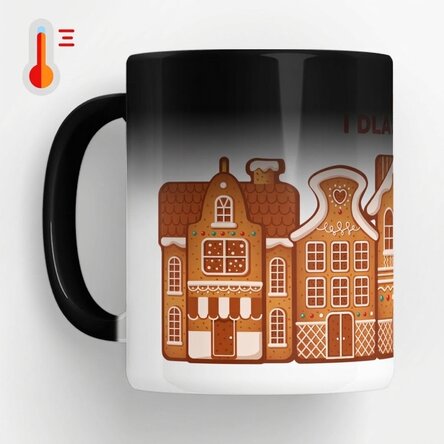 Spersonalizowany kubek termiczny z napisem – Gingerbread
