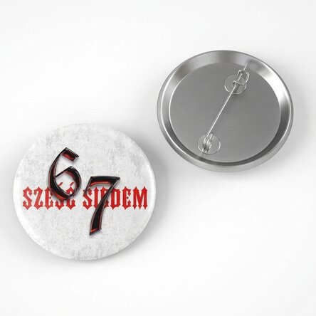 Spersonalizowana plakietka z imieniem – 67 Six Seven Trap