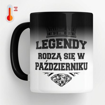 Spersonalizowany kubek termiczny z napisem – Legendy rodzą się w...