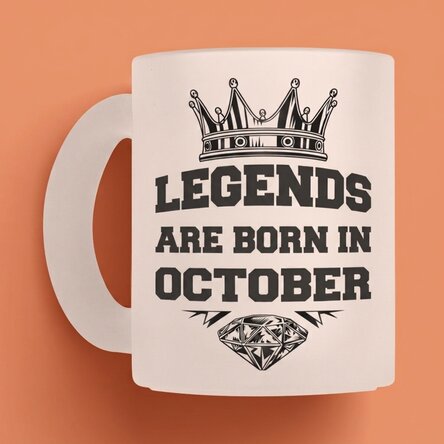 Spersonalizowany kubek z napisem – Legendy rodzą się w...